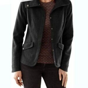 Smartwool Campbell Creek Merino Jacket - Women's Medium - Gray Peacoat